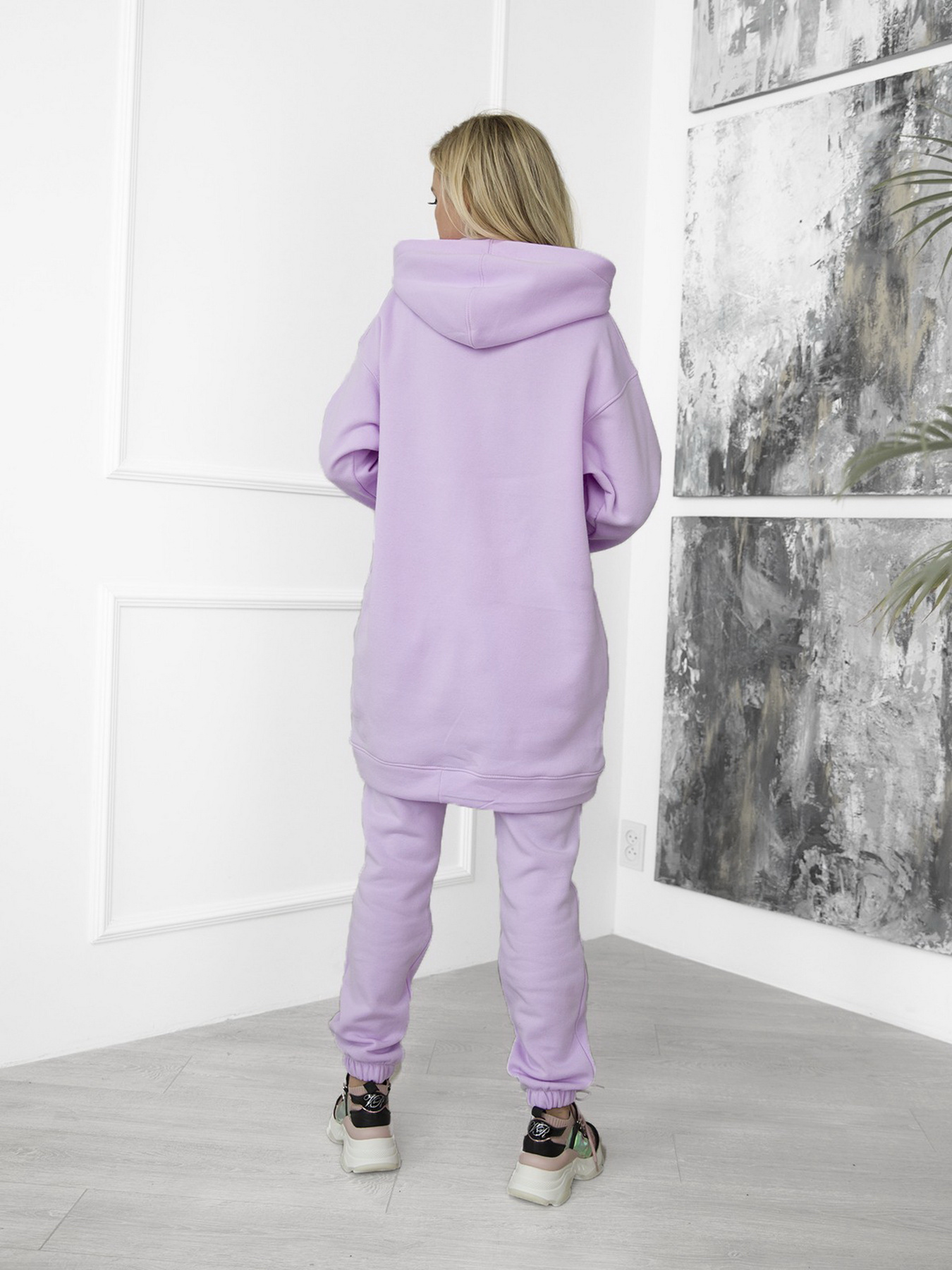 Костюмы ISSA Plus модель 12274_lilac Костюмы ISSA Plus модель 12274_lilac Фото