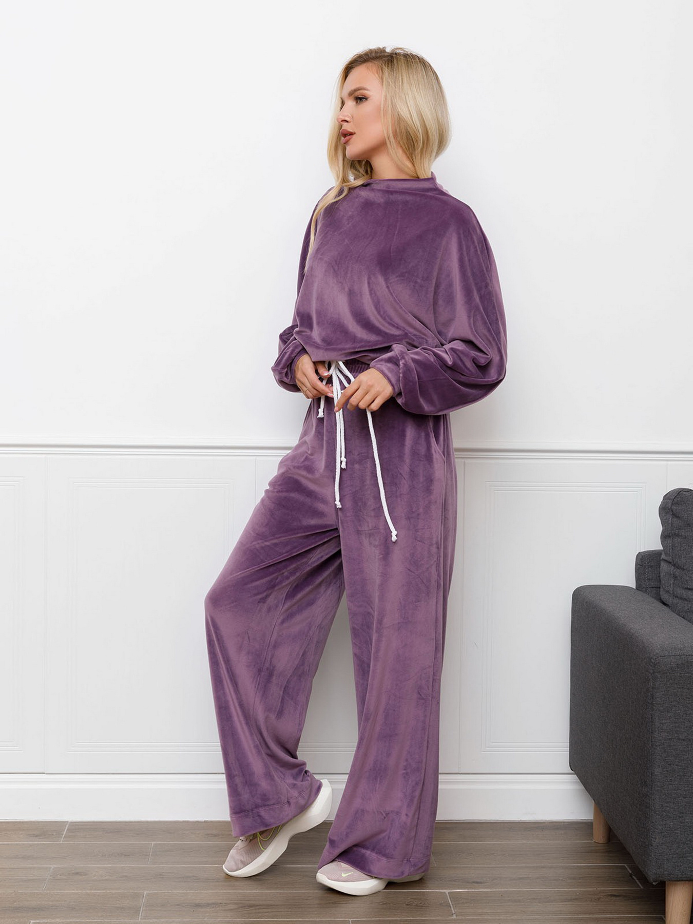 Костюмы ISSA Plus модель 12309_lilac Фото