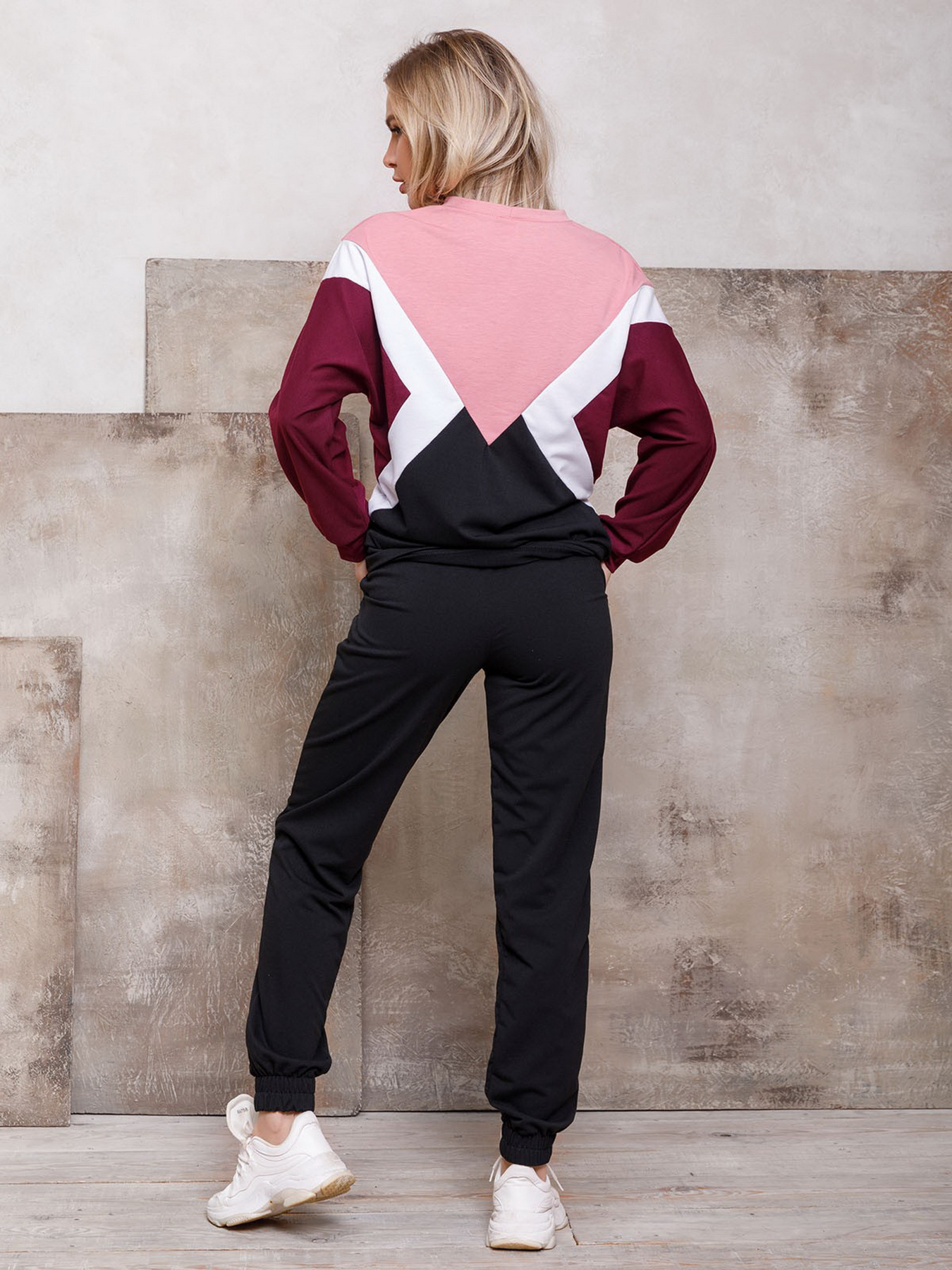 Костюми ISSA Plus модель SA-107_blackburgundy Фото
