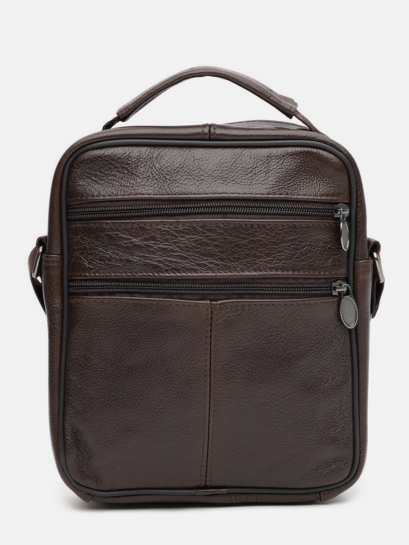 Сумки Borsa Leather модель K12314br-brown Фото