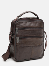 Сумки Borsa Leather модель K12314br-brown Фото