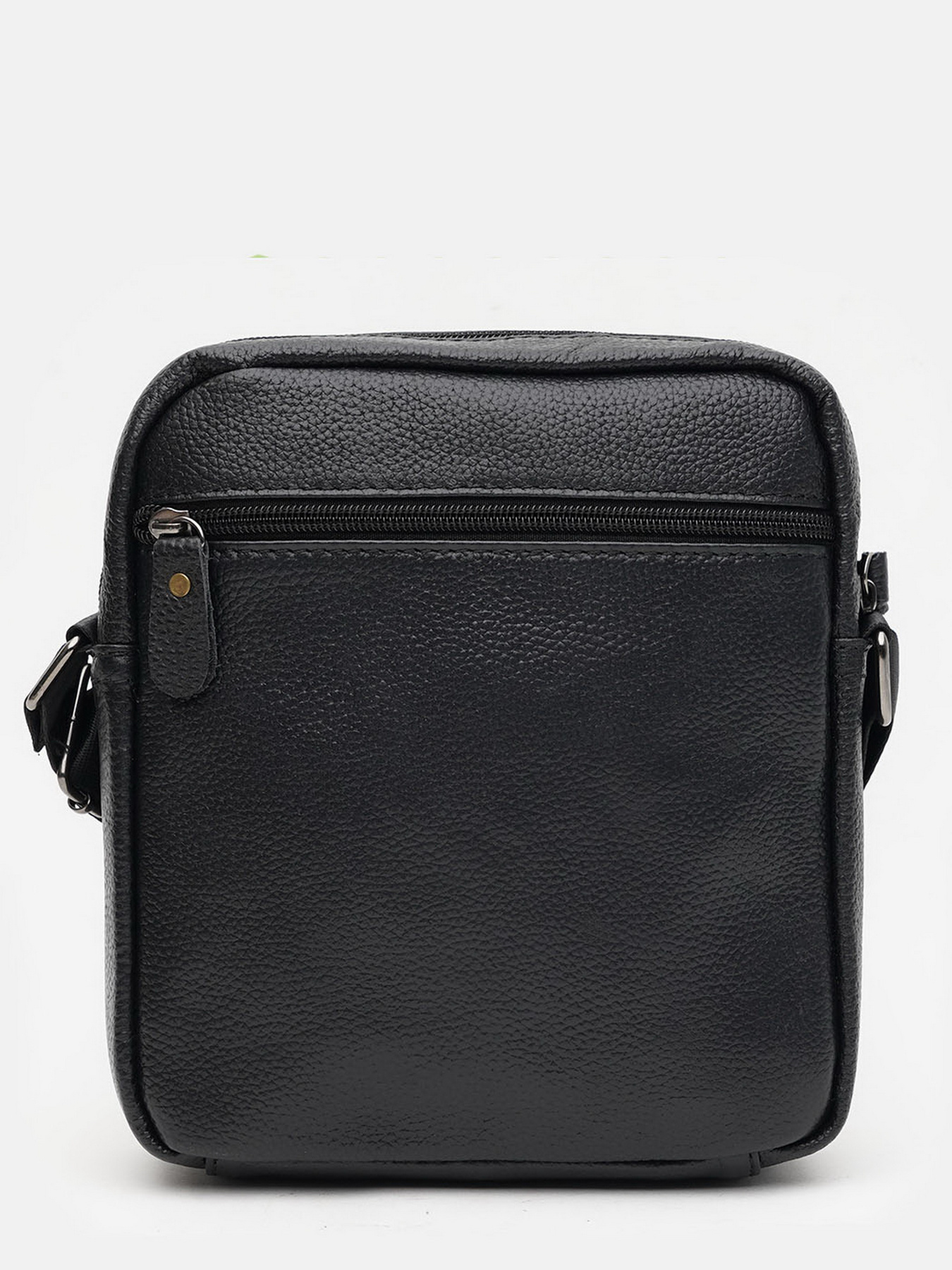 Сумки Borsa Leather модель K12333-black Фото