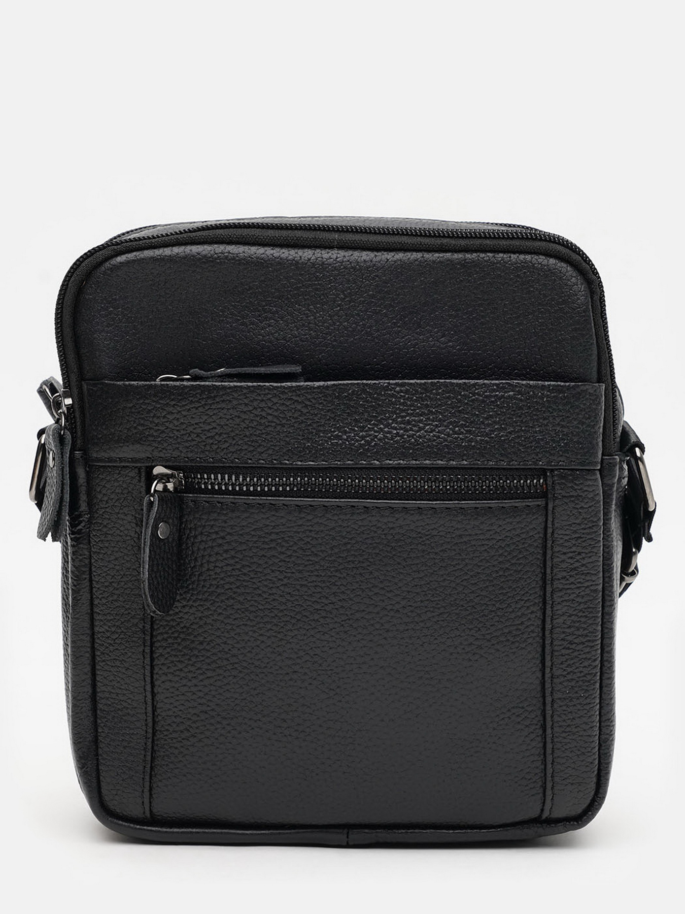 Сумки Borsa Leather модель K12333-black Фото