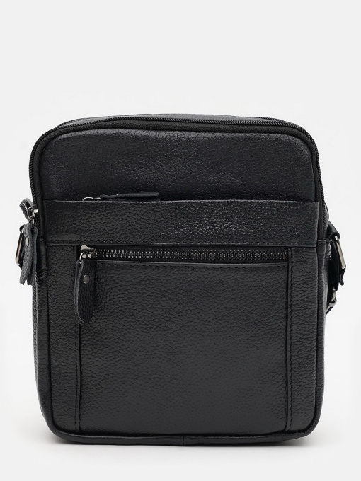 Сумки Borsa Leather модель K12333-black Фото