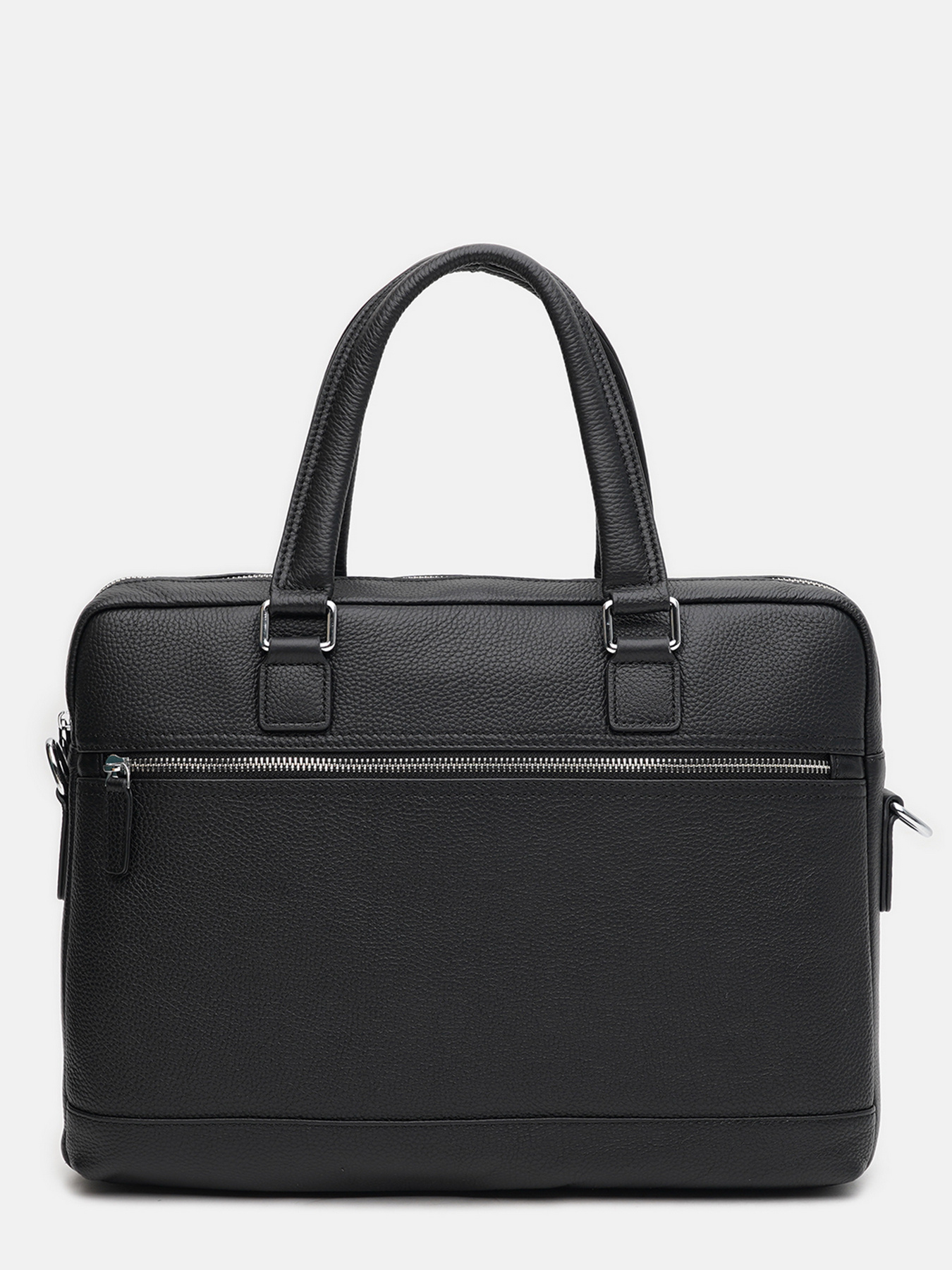 Сумки Borsa Leather модель K16613-1-black Фото
