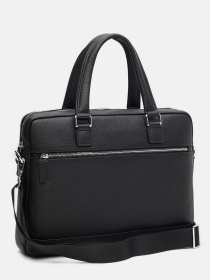Сумки Borsa Leather модель K16613-1-black Фото