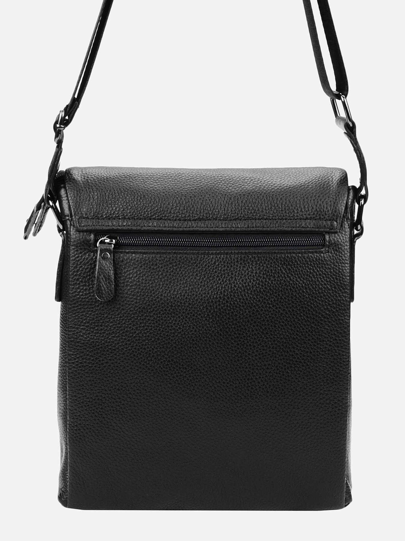 Сумки Borsa Leather модель 1t8871-black Фото