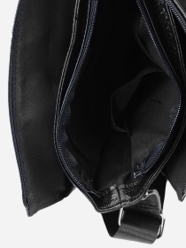 Сумки Borsa Leather модель 1t8871-black Фото