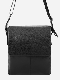 Сумки Borsa Leather модель 1t8871-black Фото