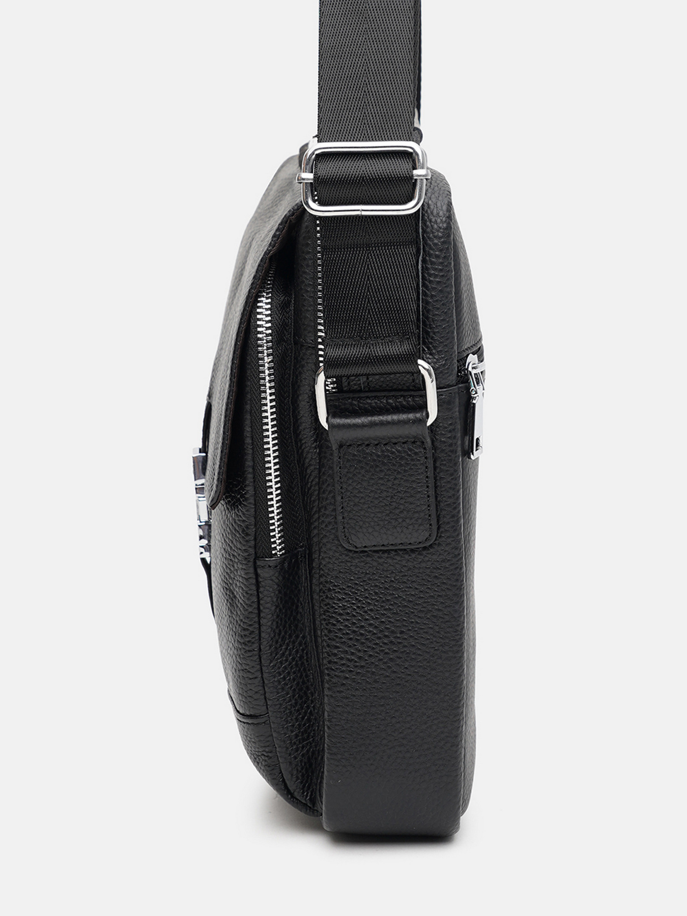 Сумки Borsa Leather модель k19747-black Фото