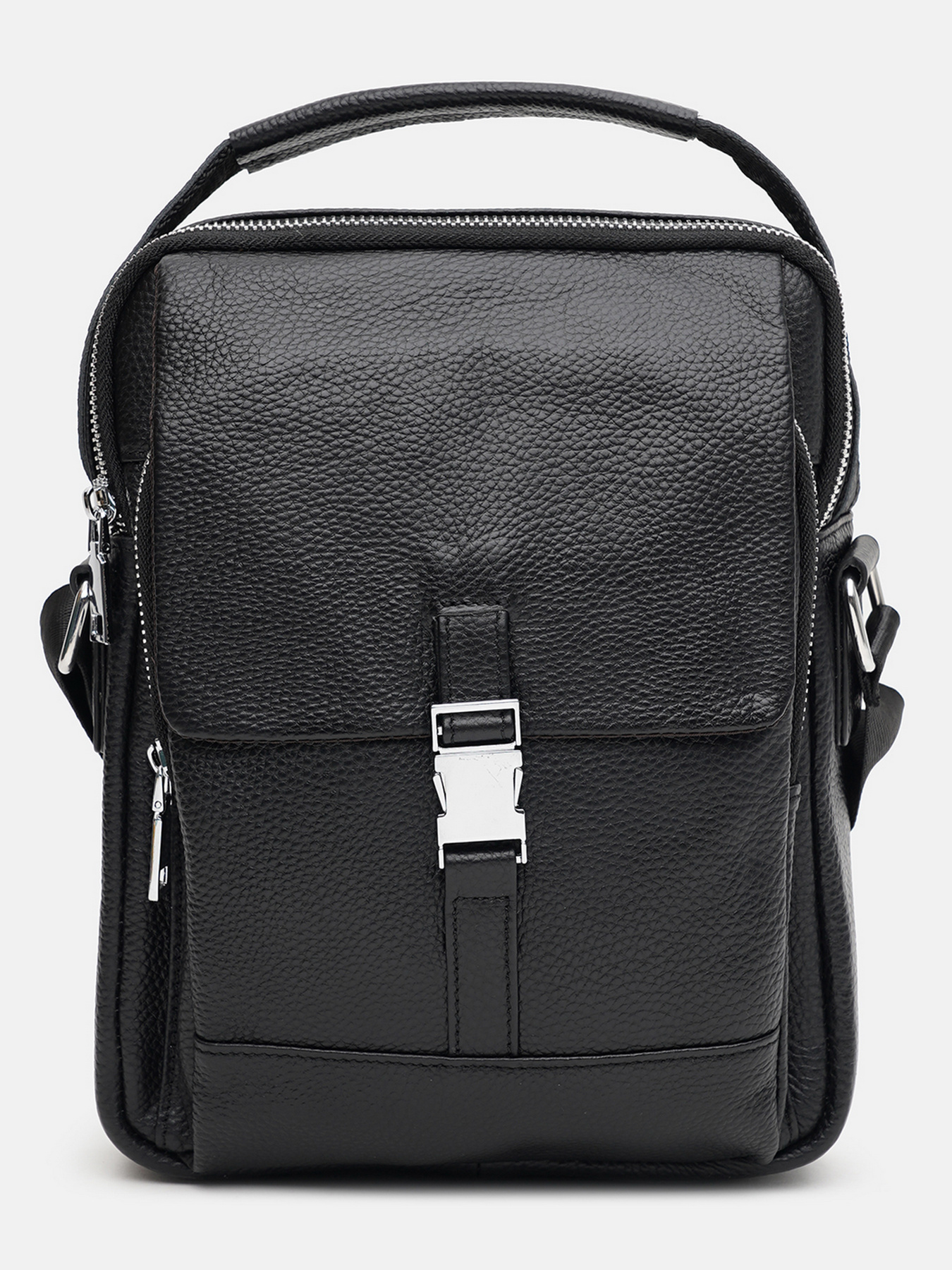Сумки Borsa Leather модель k19747-black Фото