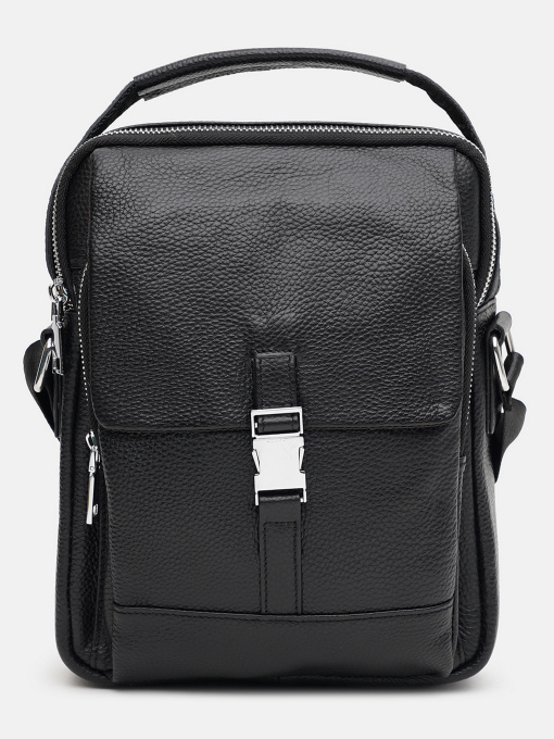 Сумки Borsa Leather модель k19747-black Фото