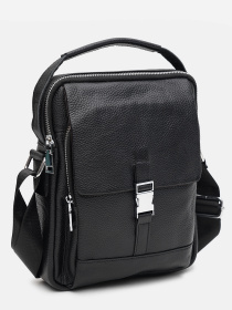 Сумки Borsa Leather модель k19747-black Фото
