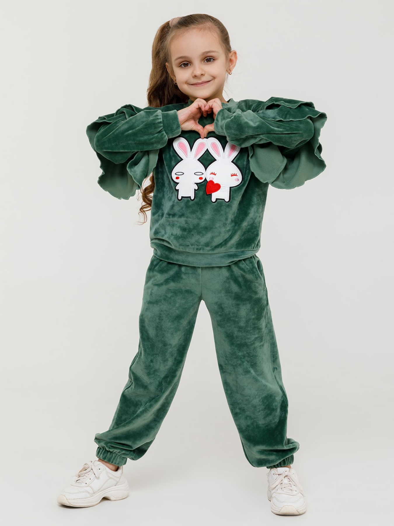 Костюмы ISSA Plus модель CD-401_green Фото