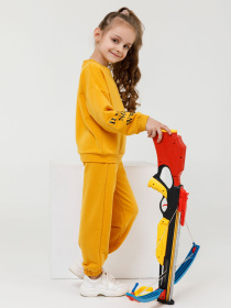 Костюмы ISSA Plus модель CD-424_mustard Фото
