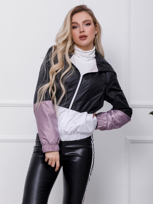 Куртки и дубленки ISSA Plus модель SA-123_blackpink Фото