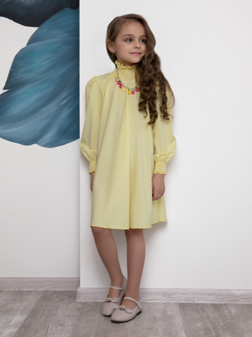 Платья ISSA Plus модель CD-405_yellow Фото