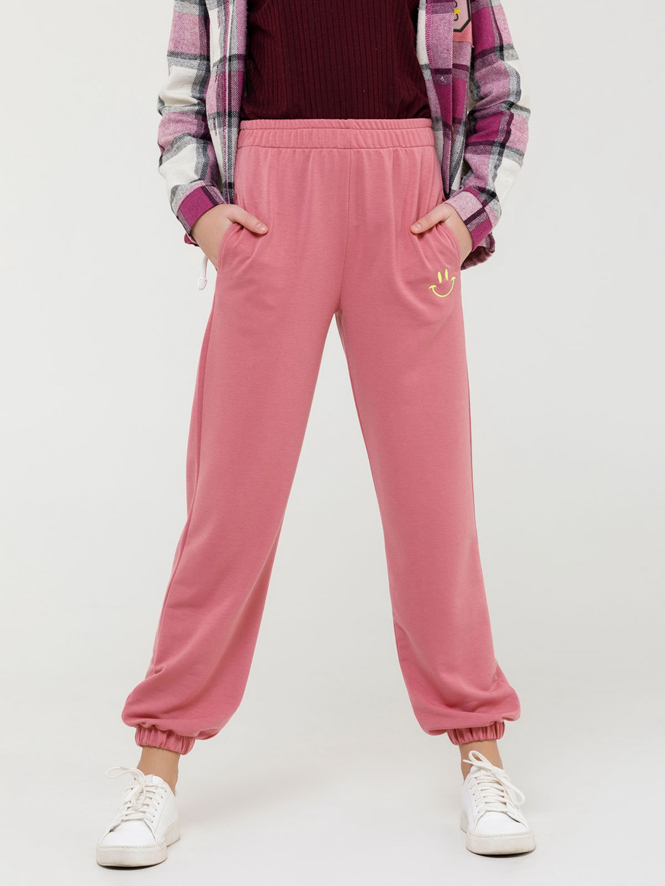 Штани ISSA Plus модель CD-418_pink Фото