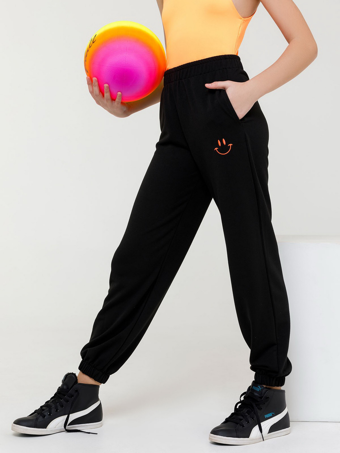 Штани ISSA Plus модель CD-418_black Фото