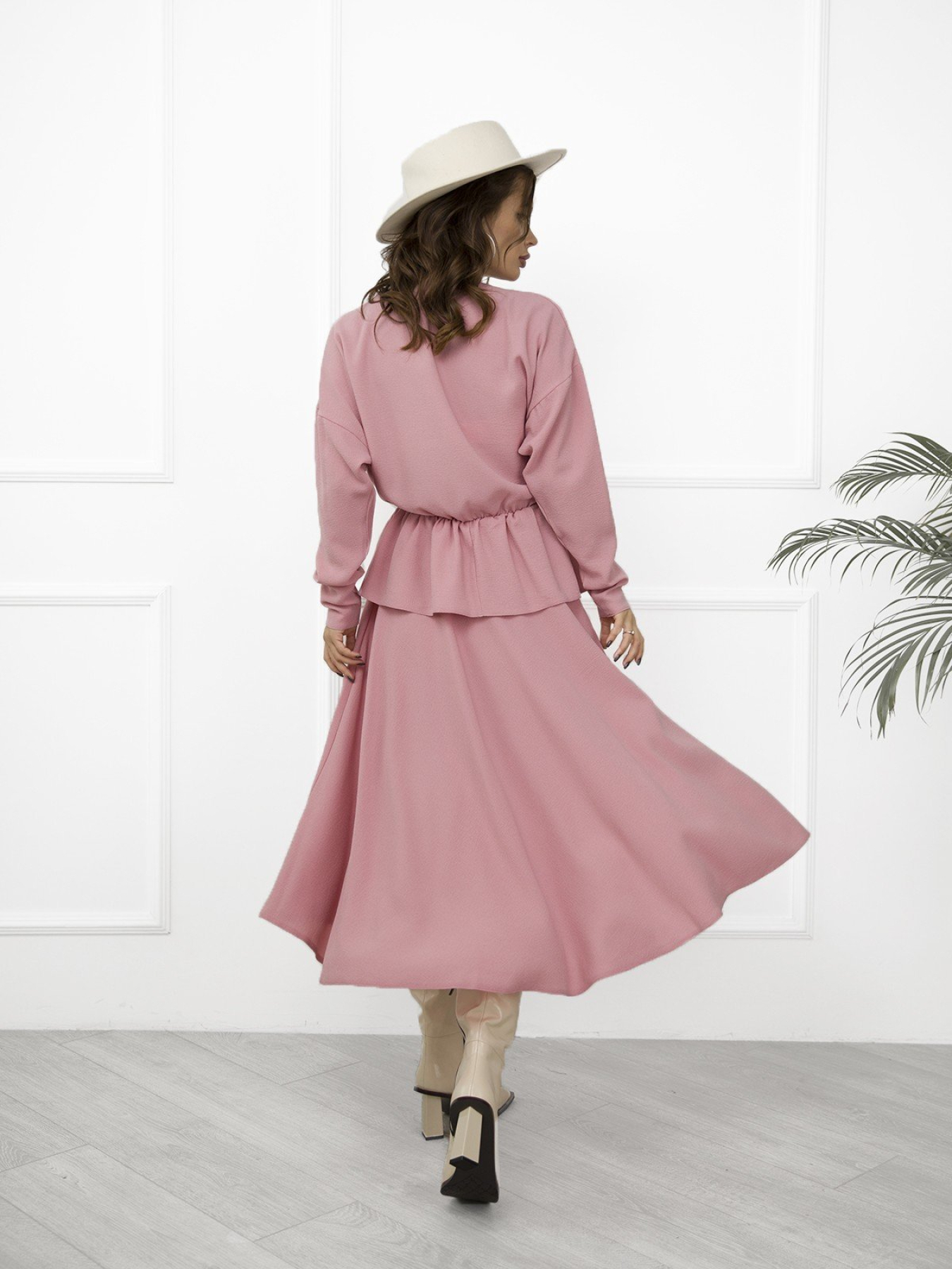 Костюмы ISSA Plus модель 12280_pink Фото
