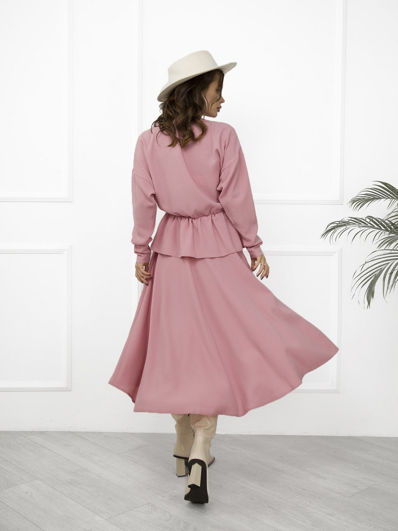 Костюмы ISSA Plus модель 12280_pink Фото