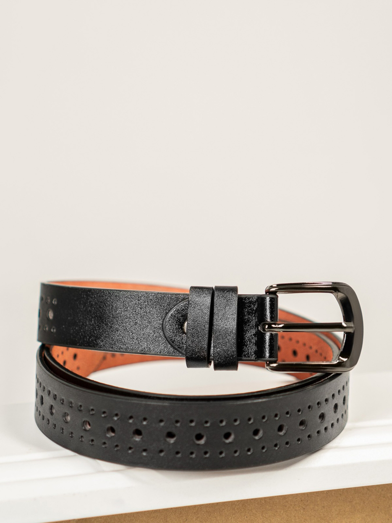 Ремни ISSA Plus модель R1-51_black Ремни ISSA Plus модель R1-51_black Фото