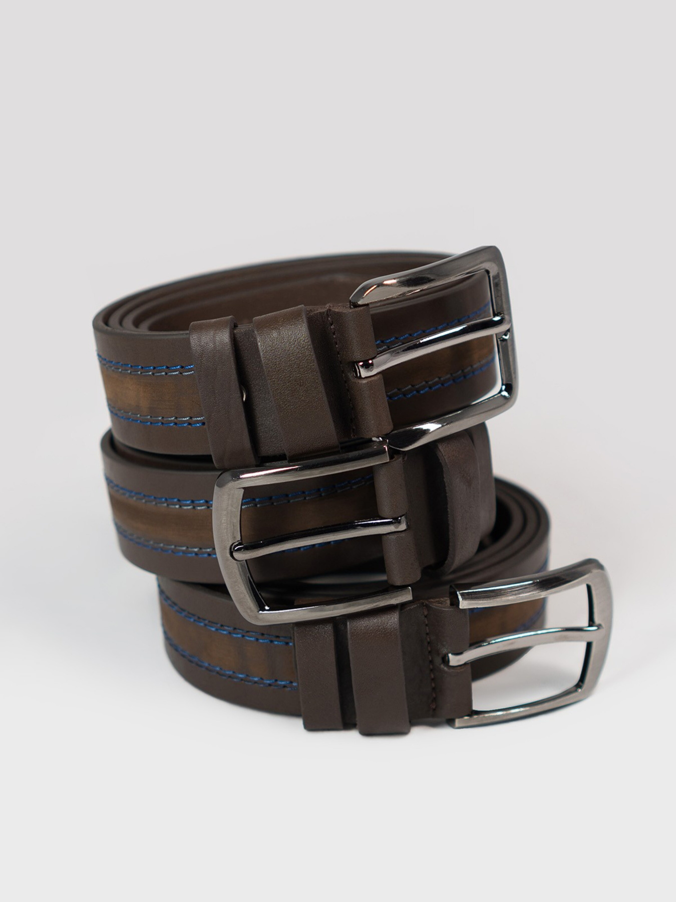Ремни ISSA Plus модель R1-96_brown Ремни ISSA Plus модель R1-96_brown Фото