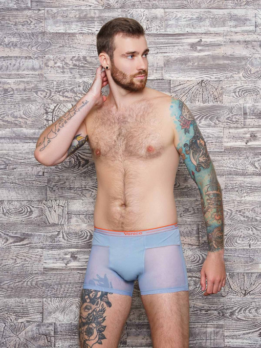 Нижнее белье ISSA Plus модель GN5-103__blue Фото