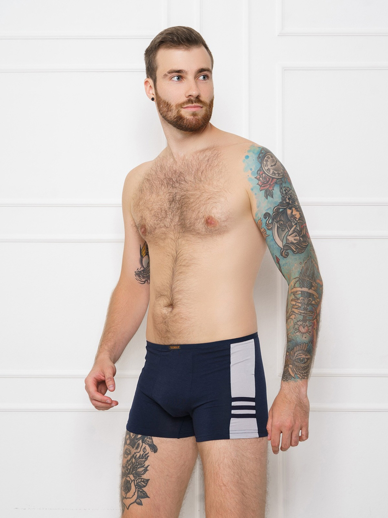 Нижнее белье ISSA Plus модель GN5-109__darkblue Фото