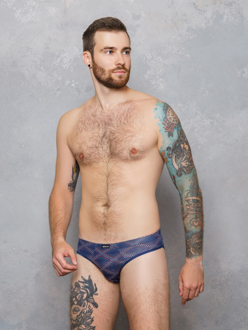 Нижнее белье ISSA Plus модель GN5-116__darkblue Фото