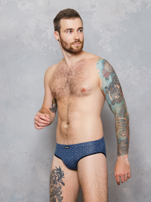 Нижнее белье ISSA Plus модель GN5-119__blue Фото