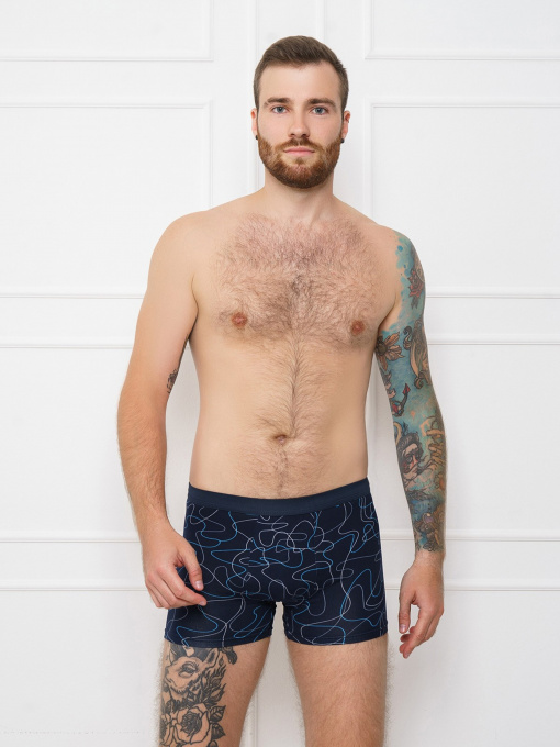 Нижнее белье ISSA Plus модель GN5-123__blue Фото