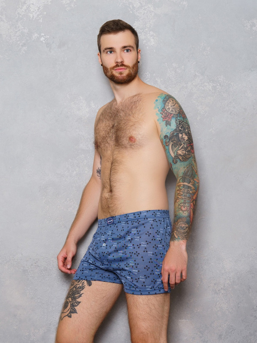 Нижнее белье ISSA Plus модель GN5-99__blue Фото