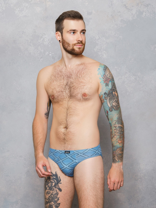 Нижнее белье ISSA Plus модель GN5-116_.blue Фото