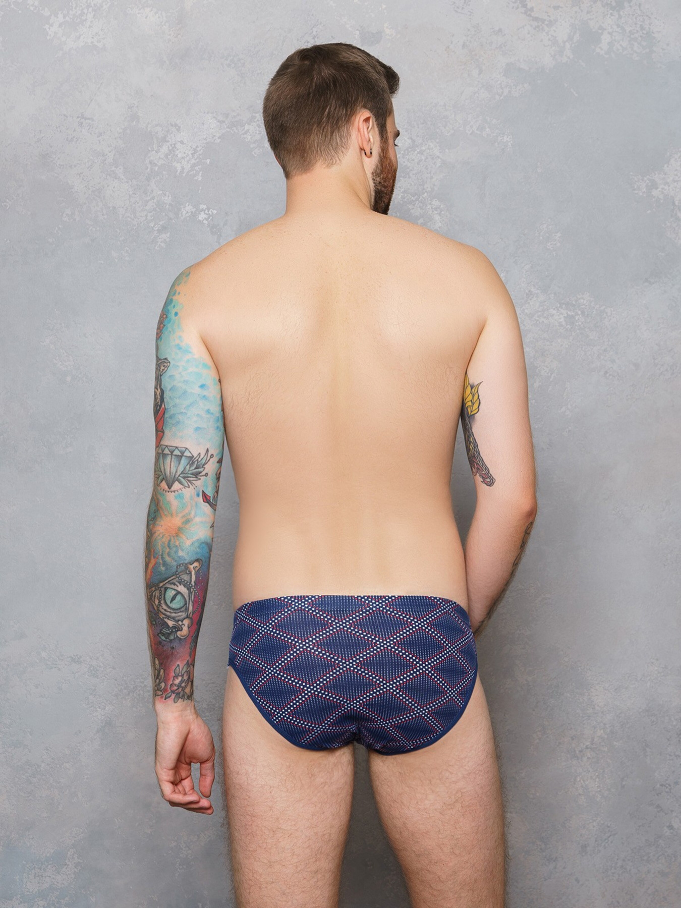 Нижня білизна ISSA Plus модель GN5-116_.darkblue Фото