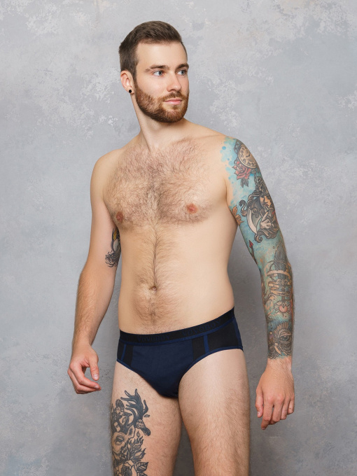 Нижнее белье ISSA Plus модель GN5-117_.darkblue Фото