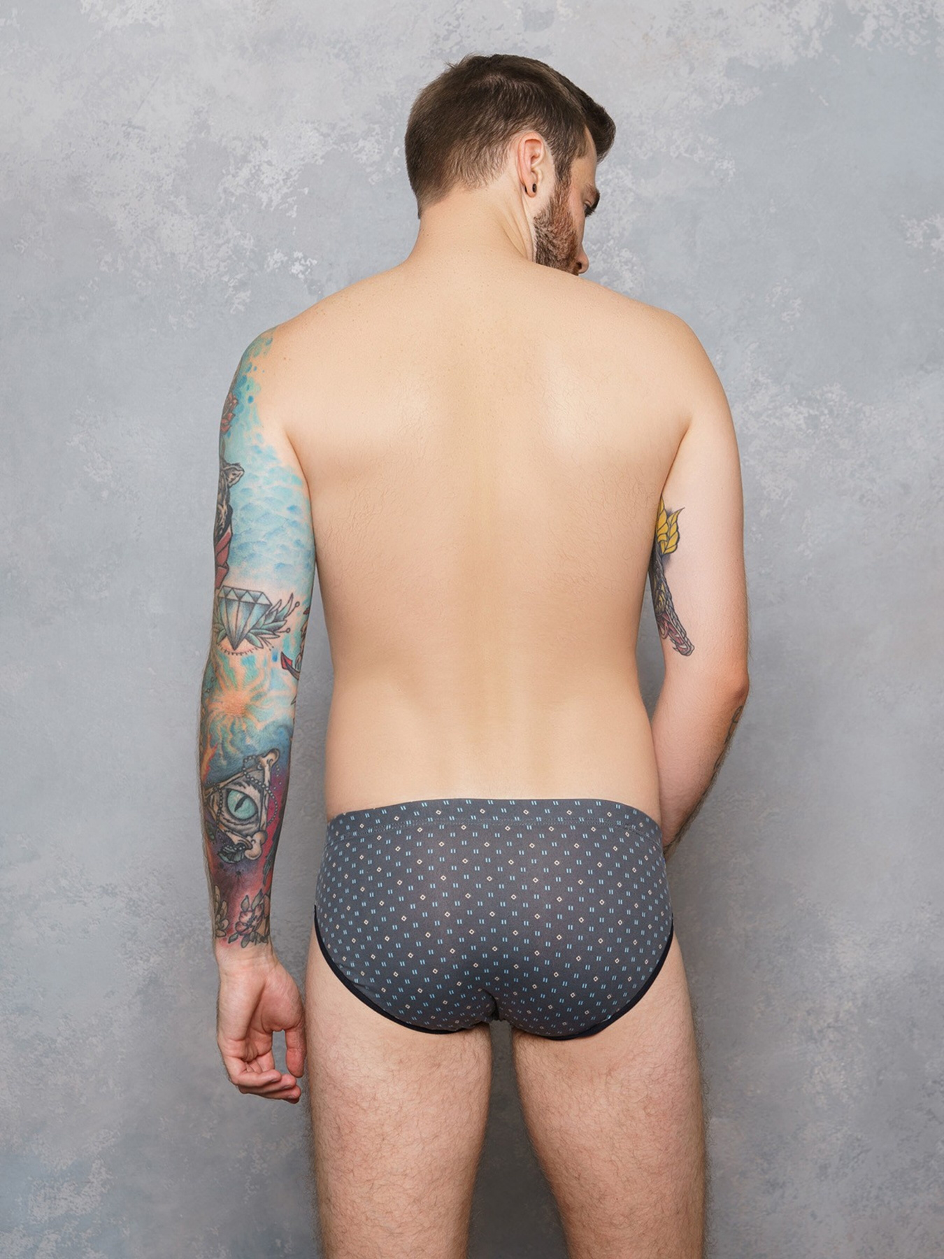 Нижня білизна ISSA Plus модель GN5-119_.grey Фото