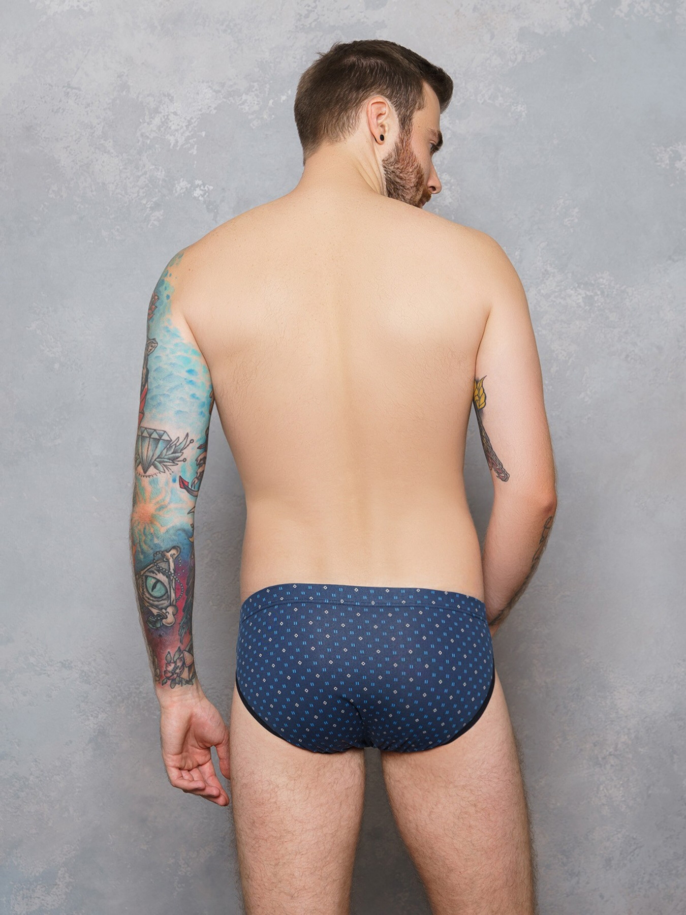 Нижня білизна ISSA Plus модель GN5-119_.blue Фото