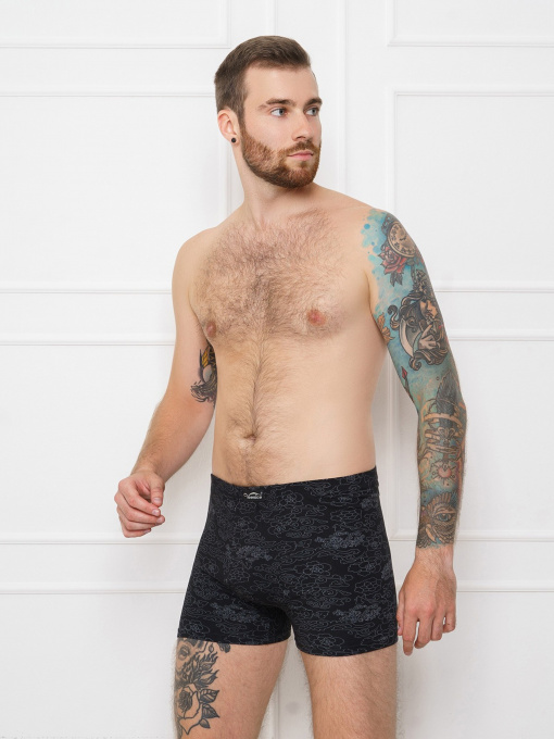 Нижнее белье ISSA Plus модель GN5-122_.blackgrey Фото