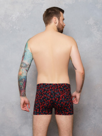 Нижня білизна ISSA Plus модель GN5-127_.blackred Фото