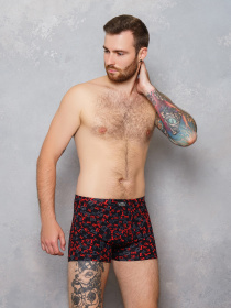 Нижня білизна ISSA Plus модель GN5-127_.blackred Фото