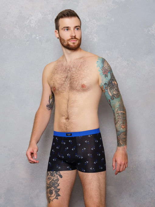 Нижнее белье ISSA Plus модель GN5-132_.blackblue Фото