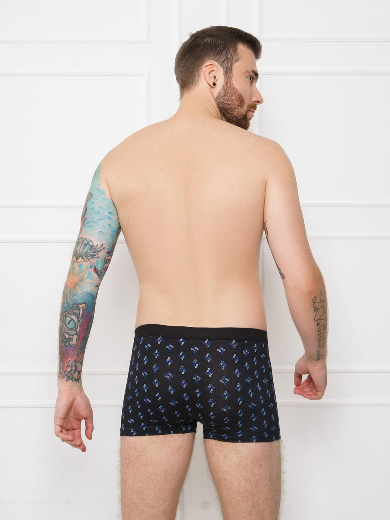 Нижня білизна ISSA Plus модель GN5-136_.blackblue Фото
