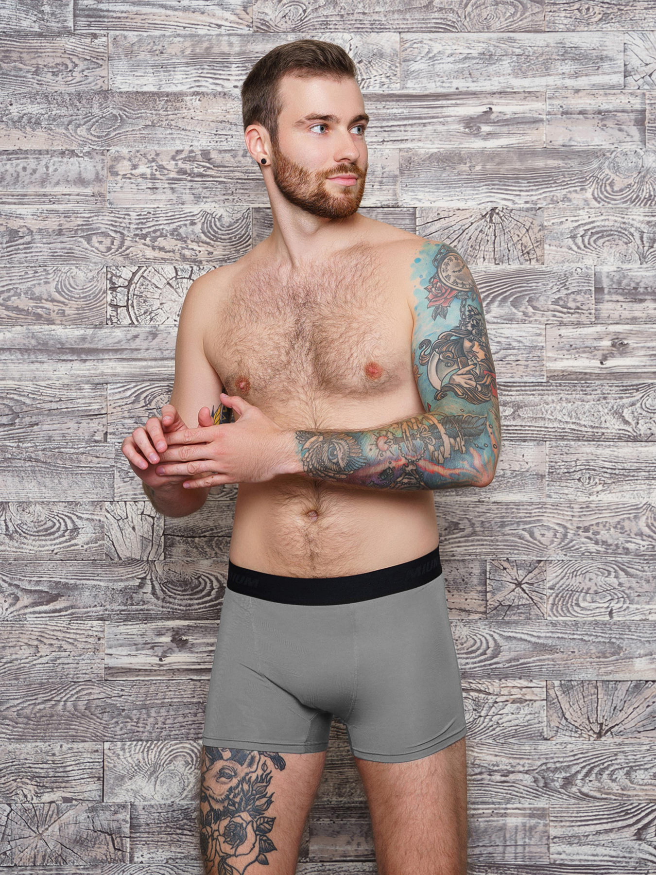 Нижня білизна ISSA Plus модель GN5-153_.grey Фото