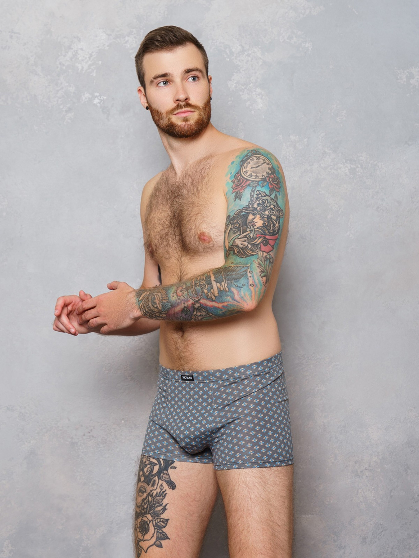 Нижня білизна ISSA Plus модель GN5-161_.grey Фото