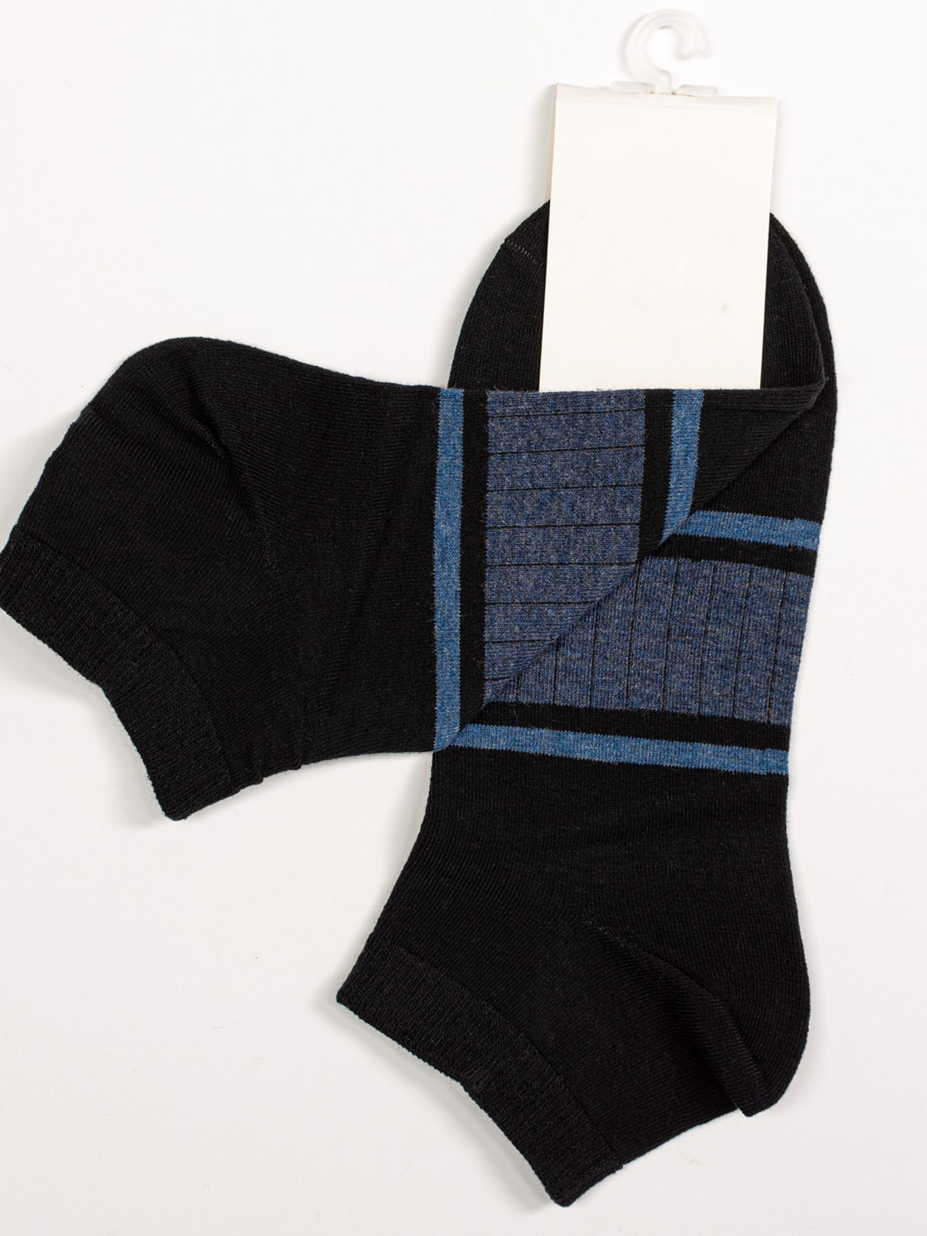 Шкарпетки та гольфи ISSA Plus модель GNS-80_.blackblue Фото