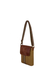 Сумки Exodus модель 898LeatherCanvasBrown Фото