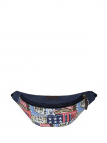 Сумки Exodus модель 991LeatherCanvasBlue Фото