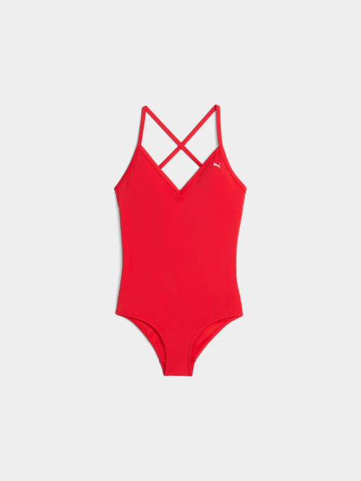 Одежда для пляжа PUMA Swim Women V-neck Cross модель 935086 Фото
