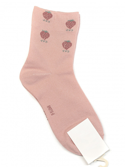 Шкарпетки та гольфи ISSA Plus модель NS-111_pink Фото